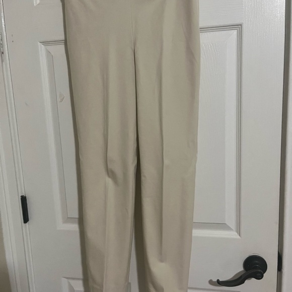 Talbots Chatham Ankle Pants size 2 cream - Picture 5 of 8